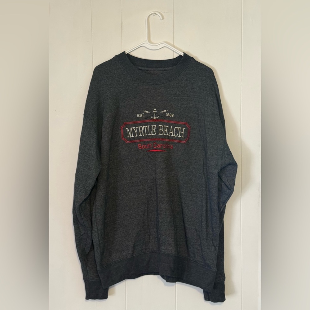 Myrtle Beach Gray Sweatshirt